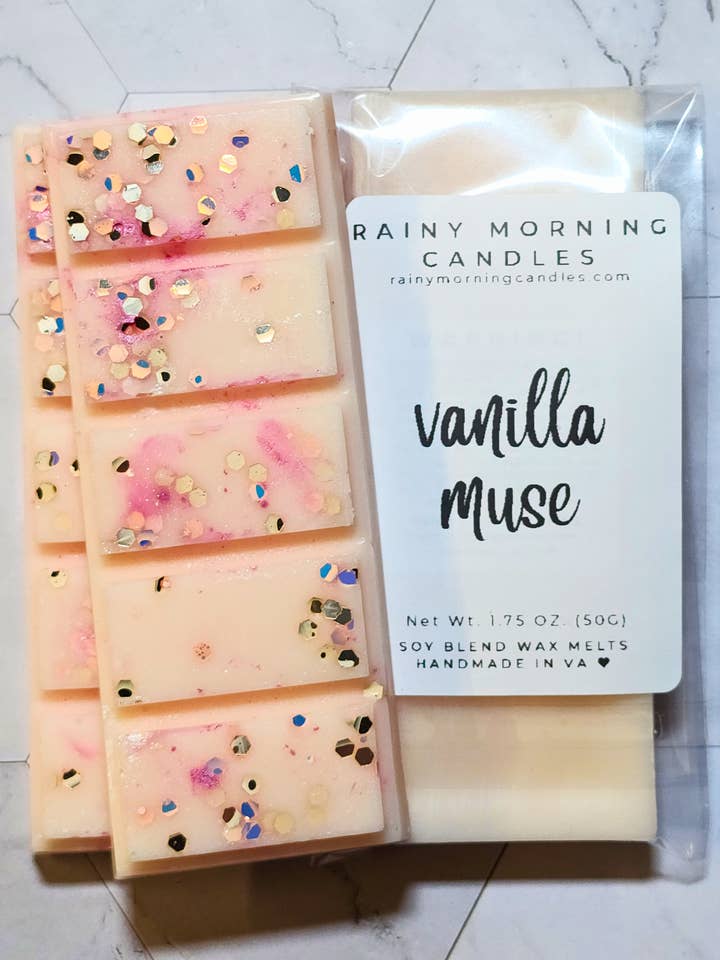 Vanilla Muse | Vanilla Skin Inspired Wax Melts for wholesale by Rainy Morning Candles