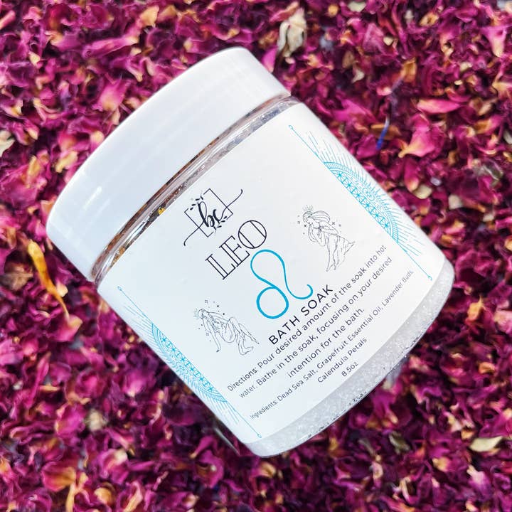 Leo Season Bath Salt for wholesale by Bloom Closet Co