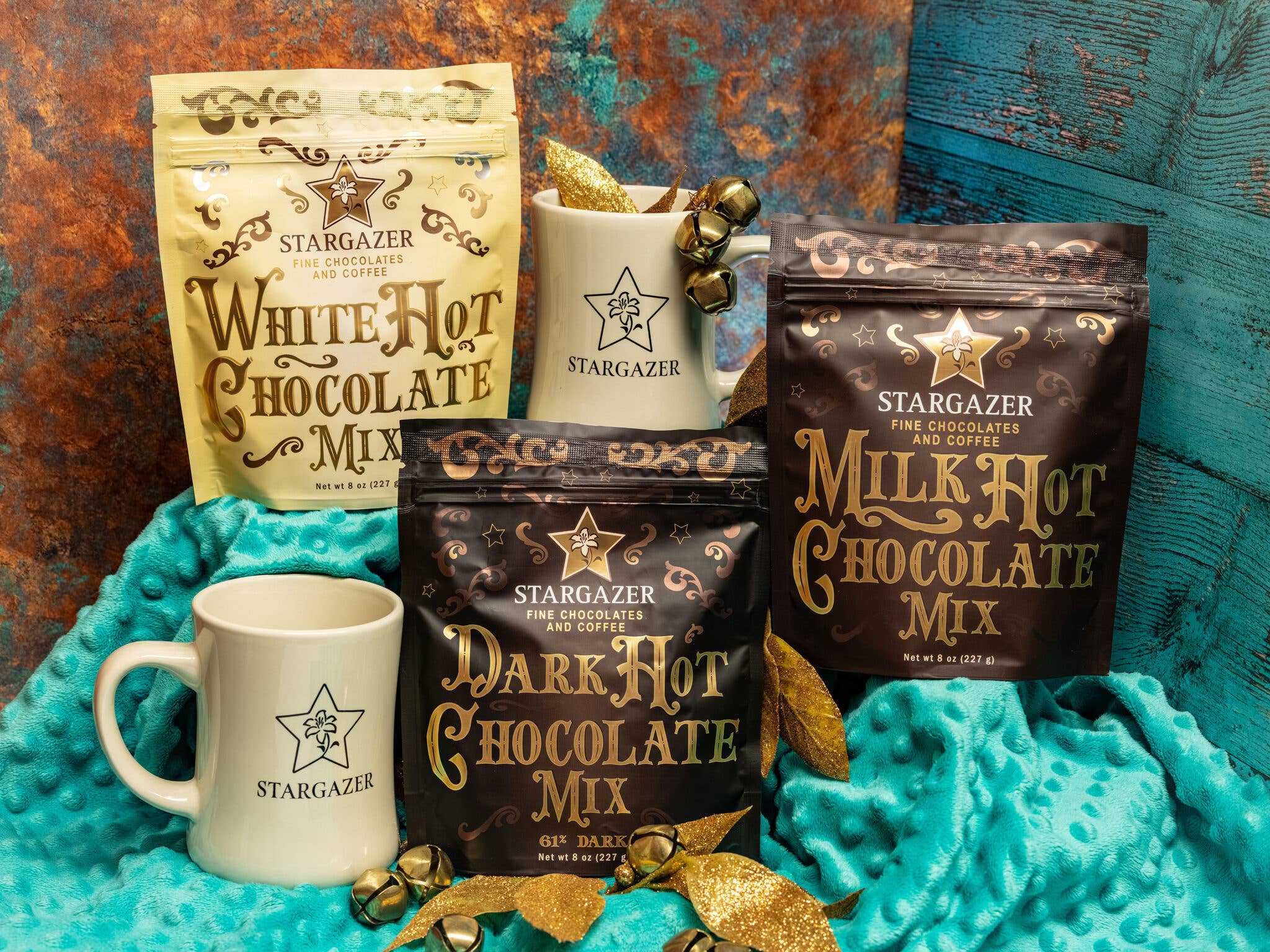 Stargazer Fine Chocolates - Wholesale Hot Cocoa Mix/Kit - Hot Chocolate Mix- 61% Dark Chocolate1