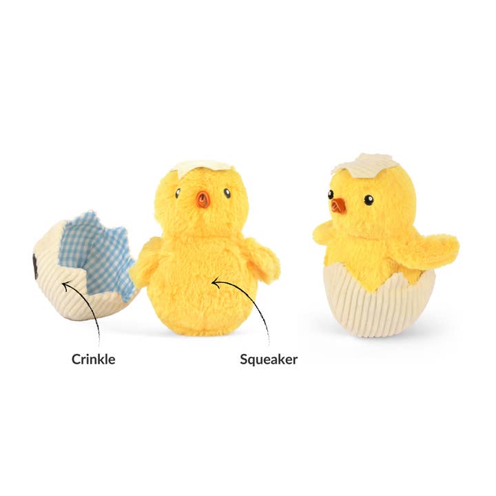 P.L.A.Y. Pet Lifestyle and You - Wholesale Pet Plush Toy - Dog - Hippity Hoppity - Chick Me Out