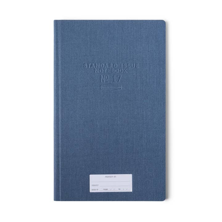 Standard Issue Tall Notebook No 17 for wholesale by DesignWorks Ink