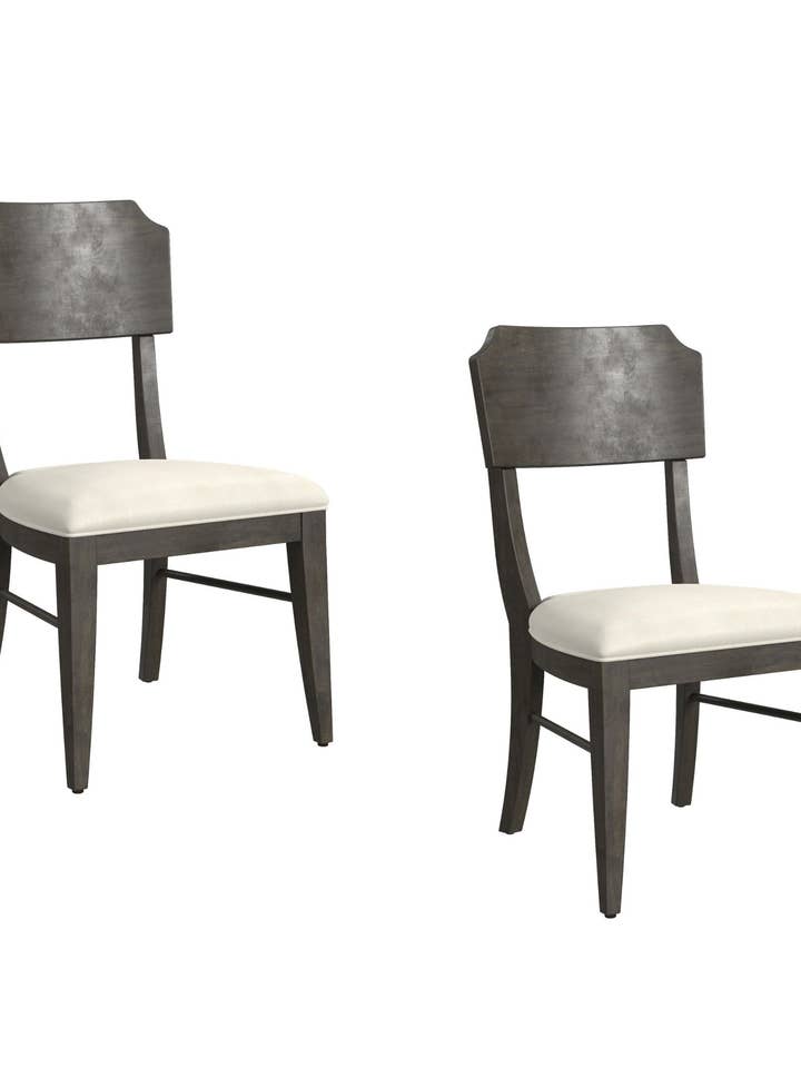 Kellan Dining Chair Set of 2 for wholesale by Bassett Mirror Co