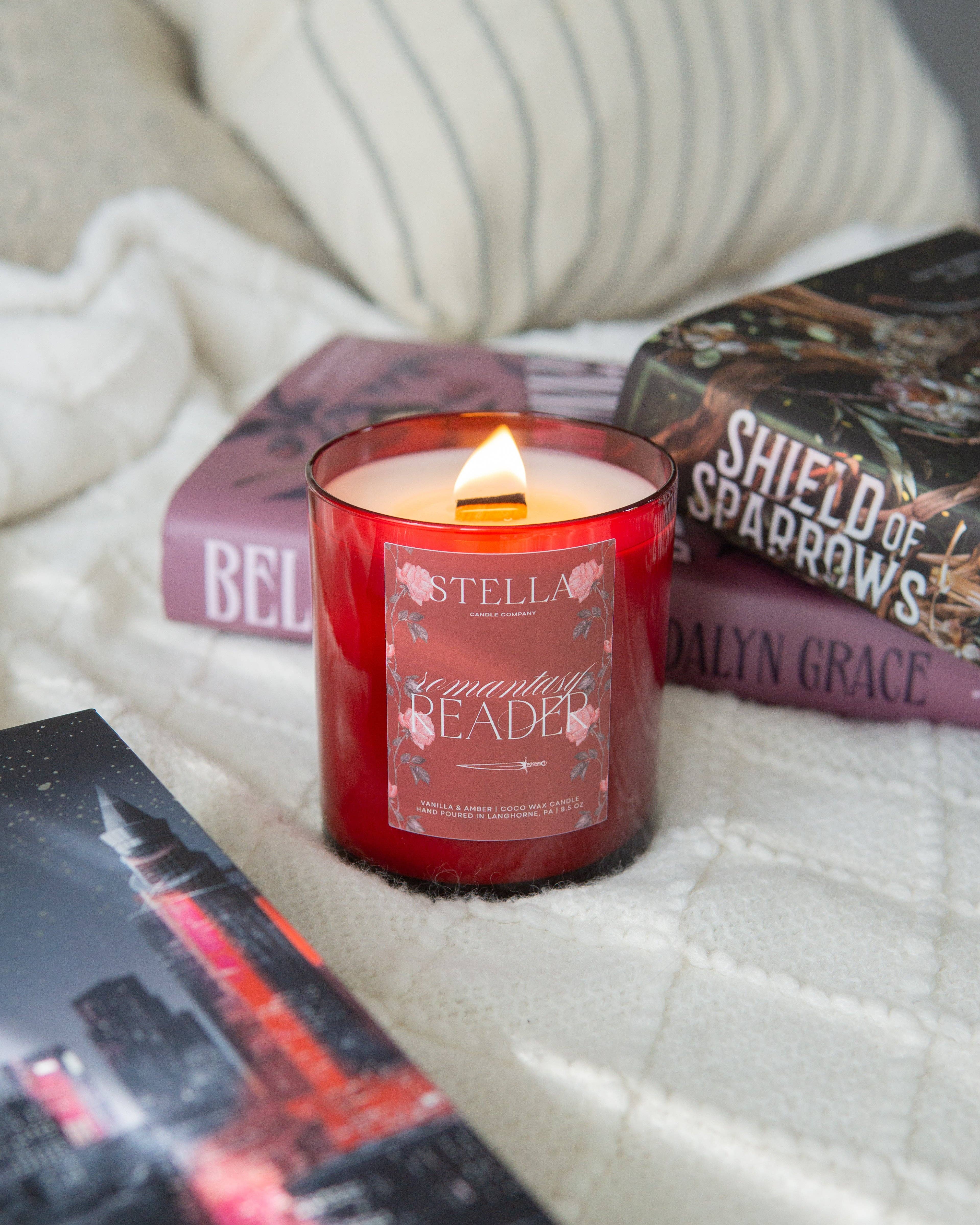 Stella Candle Company - Wholesale Jar/Filled Candle - Romantasy Reader Candle1