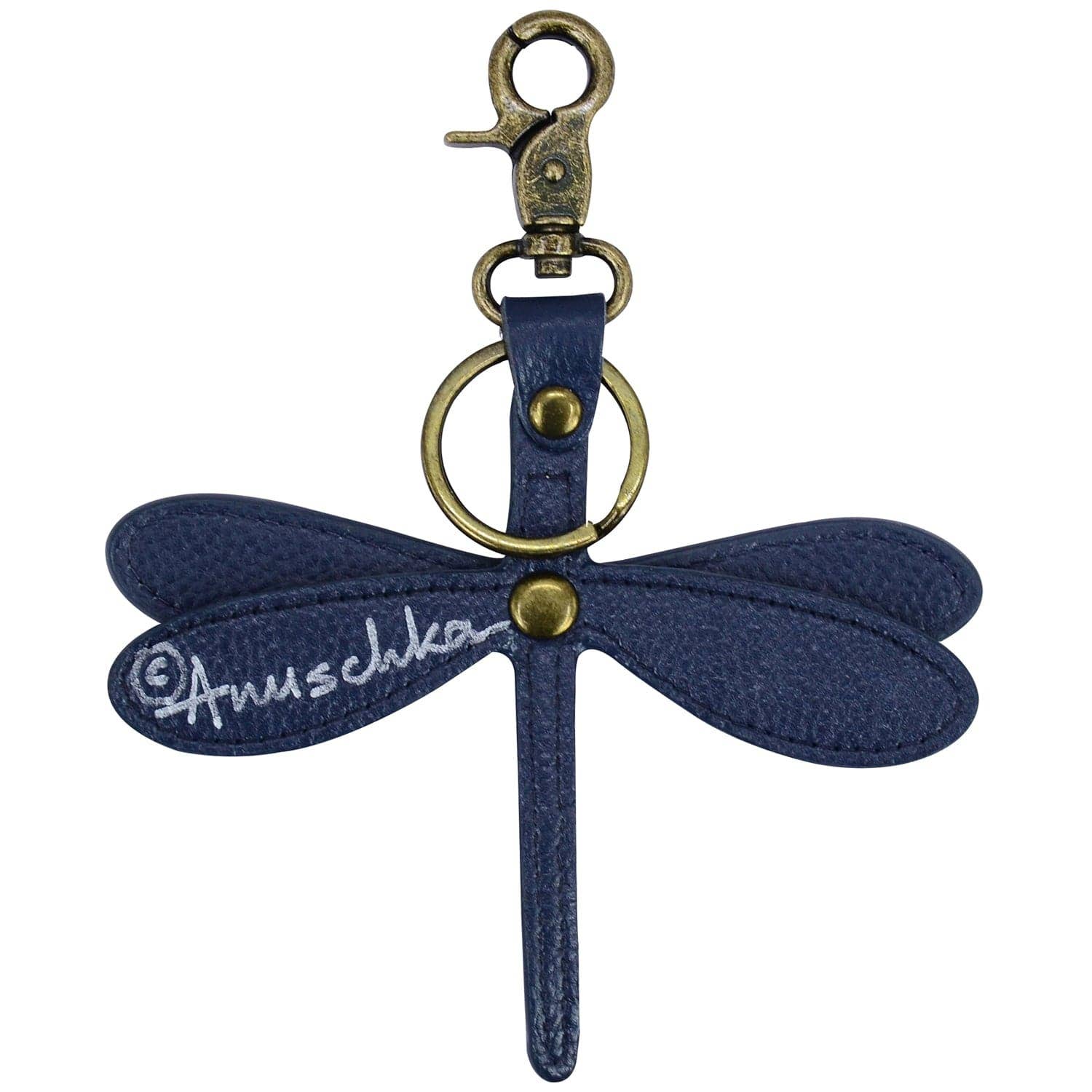 Anuschka | Vanya Lara (USA) - Wholesale Keychain - Women's - Painted Leather Bag Charm K0021 - Keycharms1