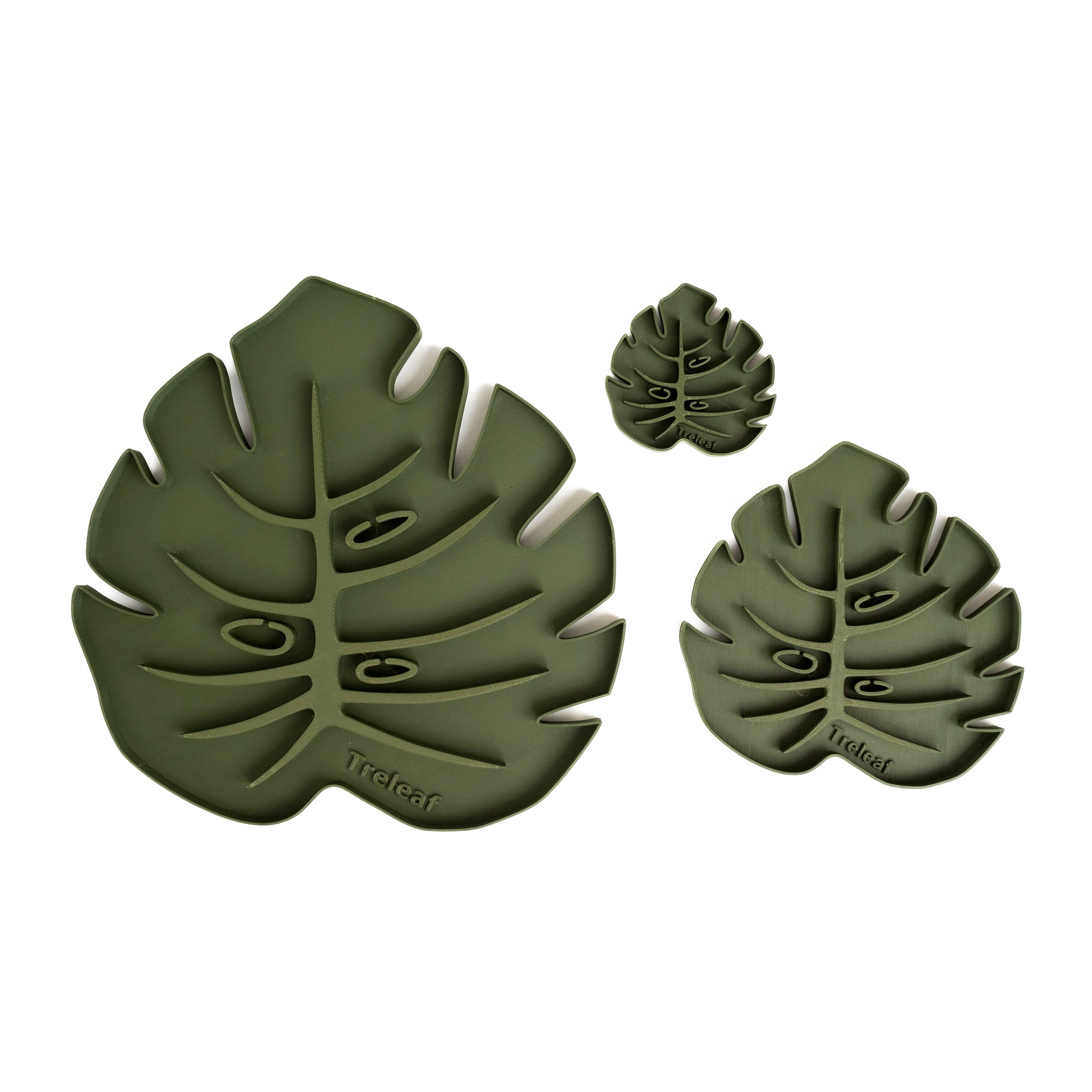 Treleaf - Wholesale Plant pot - Tera Sausr - Monstera Leaf-shaped Pot Saucer - Humidity Tray0
