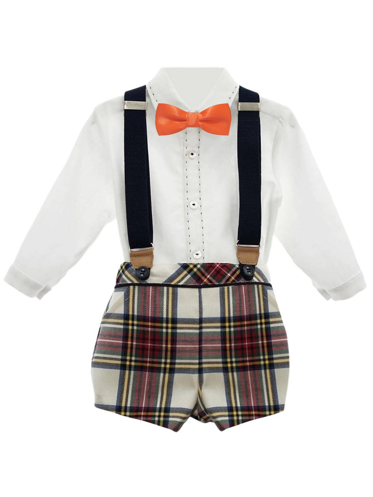 Josvil – wholesale Bow Tie - Kids – CLASSIC ORANGE BABY BOW TIE1