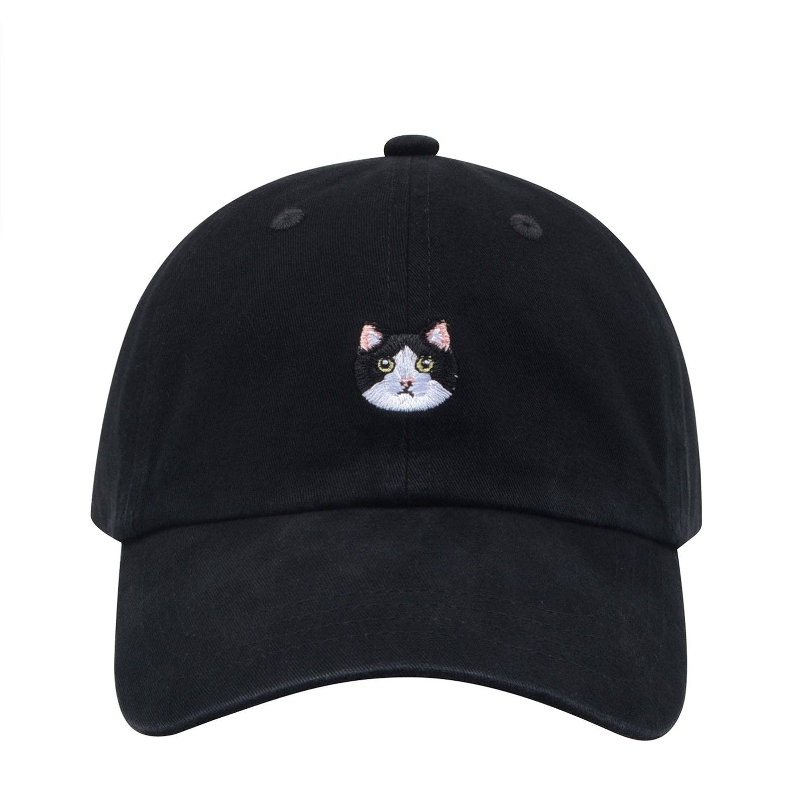 HATPHILE - Wholesale Baseball Cap - Unisex - HatPhile Tuxedo Cat Soft Baseball Cap – Adjustable Cotton Hat for Cat Lovers0
