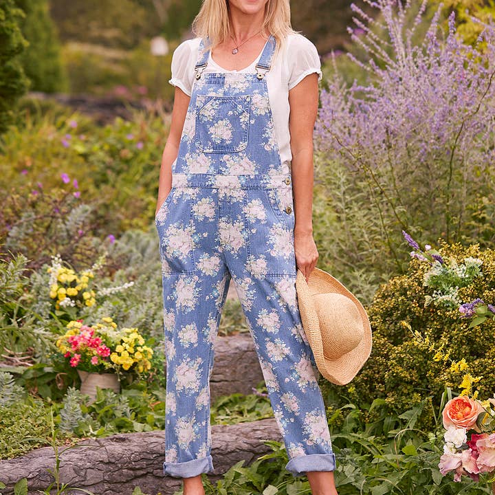 Cottage Denim Overall for wholesale by April Cornell Apparel