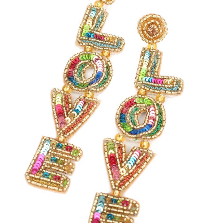 My Doris - Wholesale Dangle earrings - LOVE RAINBOW EARRINGS