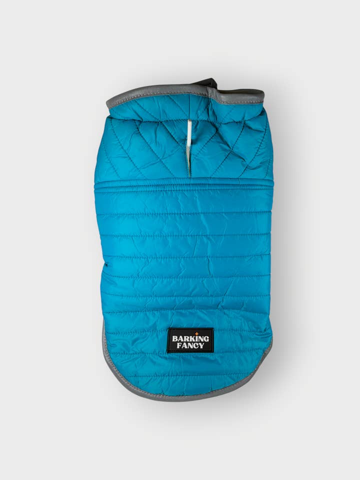Adventurer Jacket - Reversible Dog Puffer Jacket for wholesale by Barking Fancy