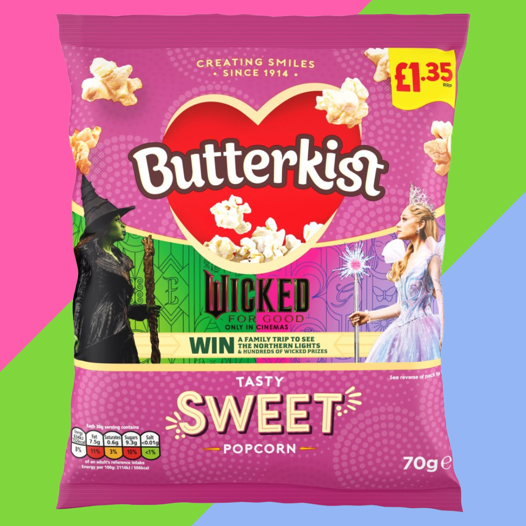 Gaffney's Sweets & Treats Wholesale - Wholesale Popcorn - Butterkist Sweet Popcorn 15x70g0