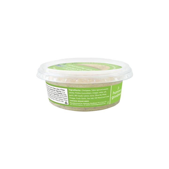 Hummus Goodness - Wholesale Dip - Hummus Goodness Pickle Hummus