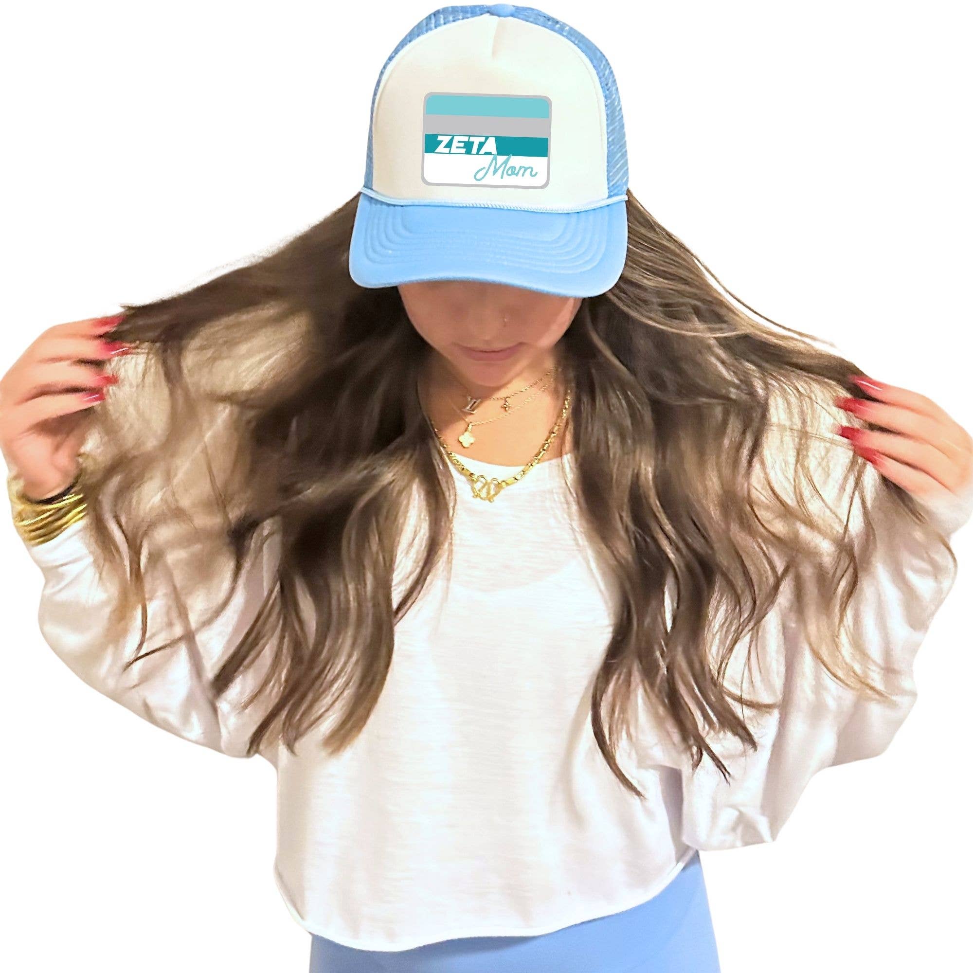 Sarahndipity Shop - Wholesale Trucker Hat - Women's - Sorority 2-Tone Trucker Hat - Choose your Design/Pattern1