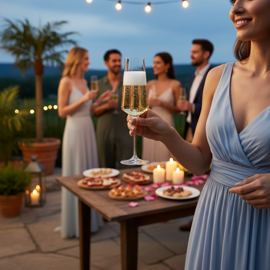 Kadra Kitchenware – Großhandel Champagnerflöten – RCR - Aria, Champagnerglas, 12 Unzen2