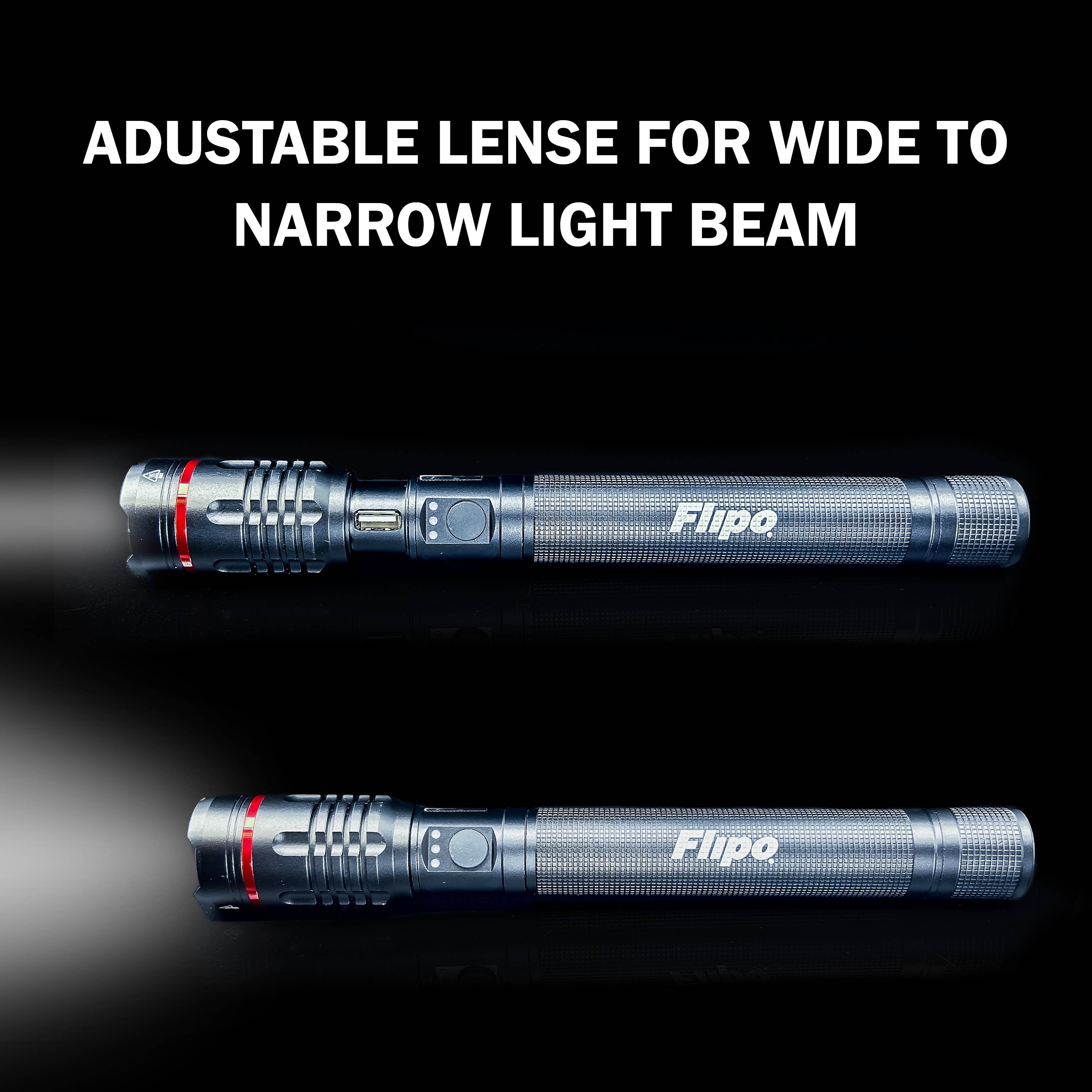 Flipo Group, Ltd. – Großhandel Taschenlampen – Stinger™ Taktische wiederaufladbare Taschenlampe mit 4.000 Lumen4