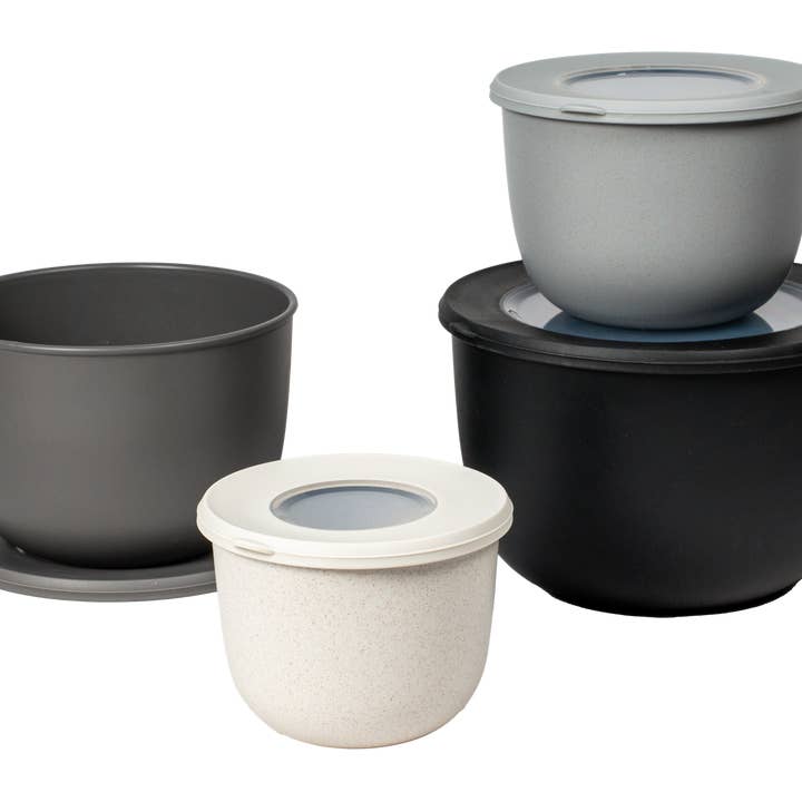 TarHong - Wholesale Mixing Bowl - Stackable Mixing Bowls with Lids, Aqua, Set of 4