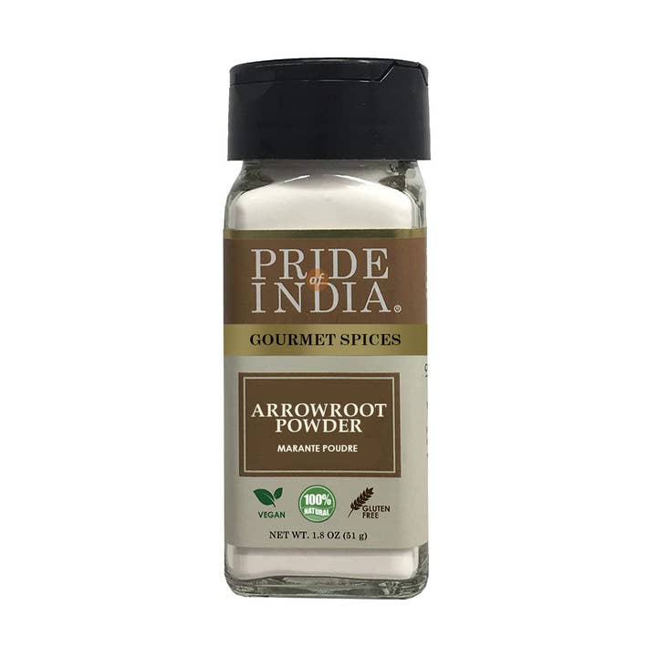 Gourmet Arrowroot Ground Powder for wholesale by PRIDE INDIA BRANDS