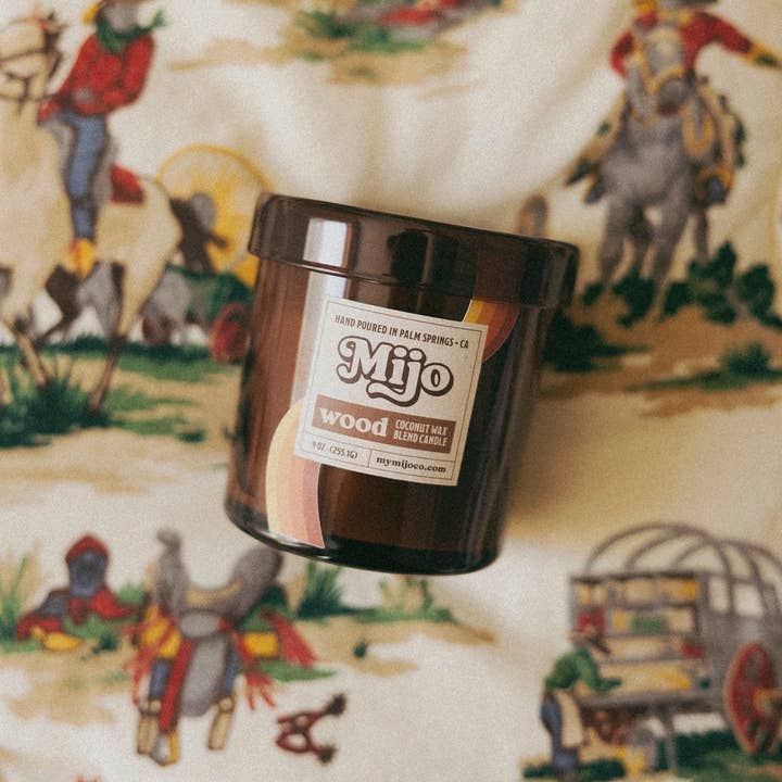 Mijo Candle Co - Wholesale Jar/Filled Candle - Wood2