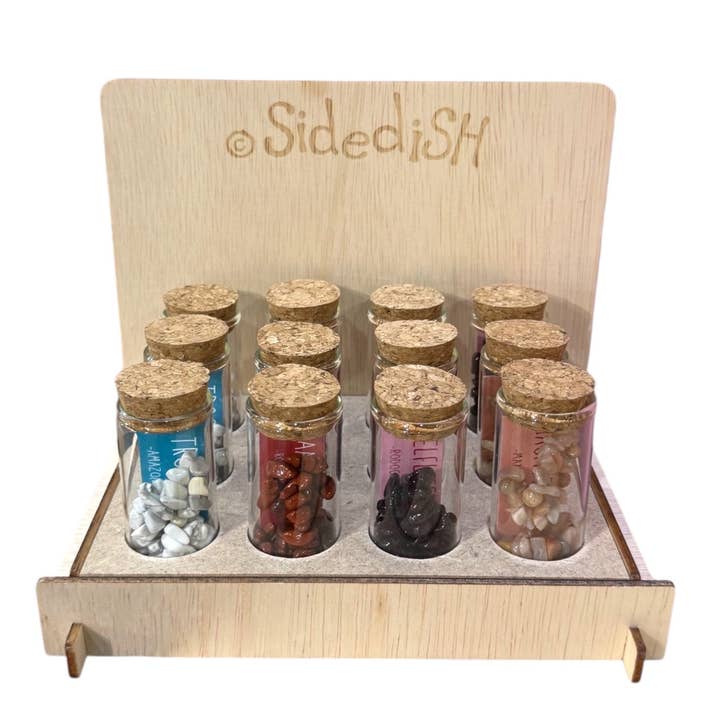 Display armbandjes edelsteen voor wholesale door Sidedish Cards