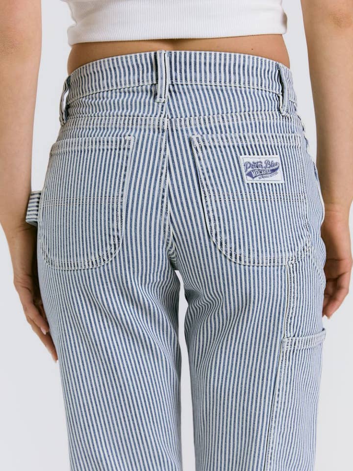 Porter Blue Apparel - Wholesale Jeans - Women's - PEYTON PAINTER IN PACIFIC WASH4