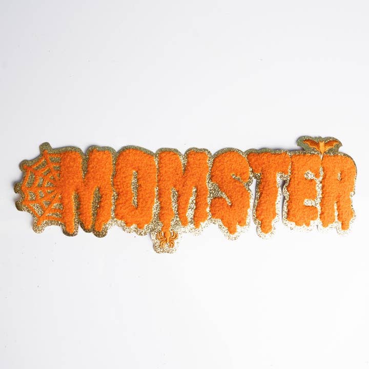 Wholesale Accessory Market - Wholesale Patch - Momster Large Chenille Patch, 3.5 x 9.75