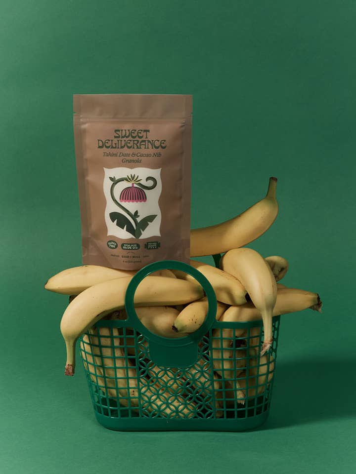 Tahini Date & Cacao Nib Granola for wholesale by Sweet Deliverance