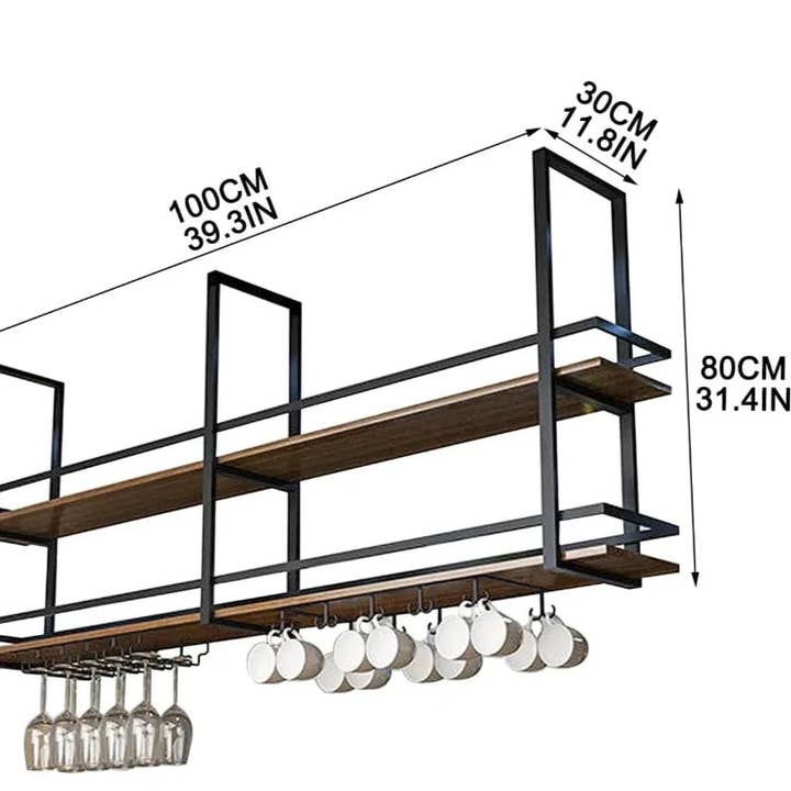 BRECK + FOX - Wholesale Wall Mounted Shelf - Hanging Bar Shelves