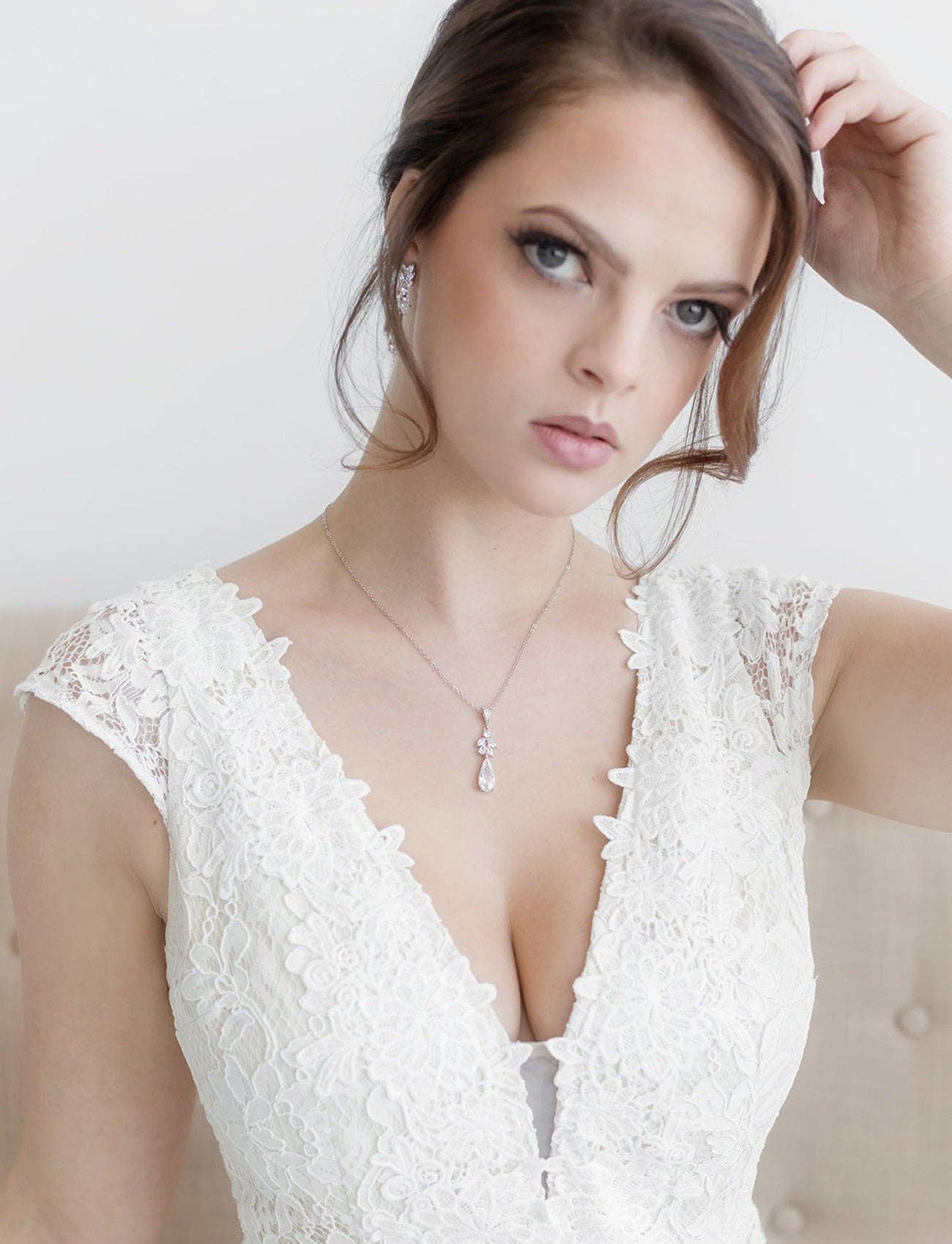 allureweddingjewelry - Wholesale Dangle Earrings - Camilla Bridal CZ Earrings5