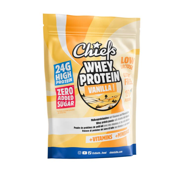 Chiefs Poudre de Lactosérum Vanille 450g pour la vente par Chiefs