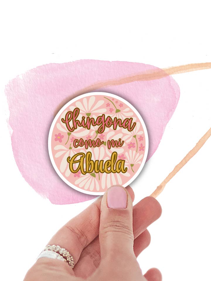 Pegatina latina, divertida hispana, calcomanías para portátil, espanglish, regalo para venta al por mayor de Lalatina Shop