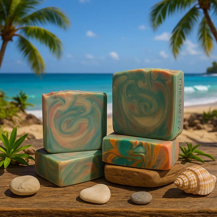 Baja Cactus Blossom Artisan Bar Soap for wholesale by The Skin Candy