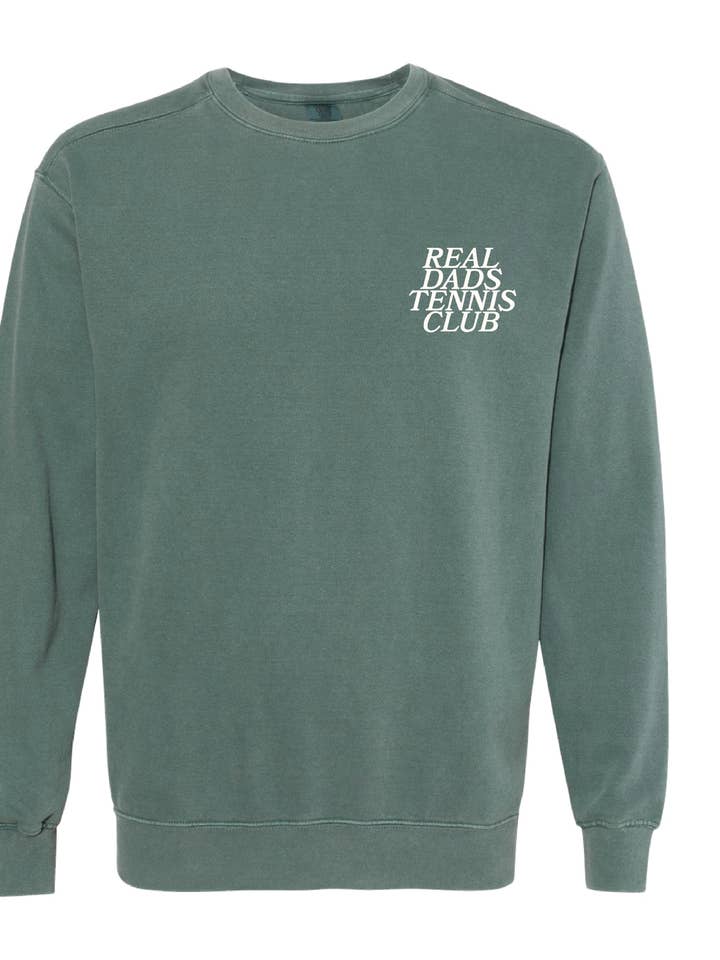 Real Dads Tennis Club Crewneck for wholesale by 9tofive