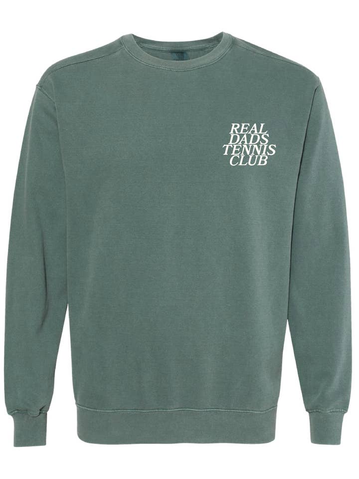 Crewneck du Club de Tennis des Vrais Papas pour la vente par The Real Dads