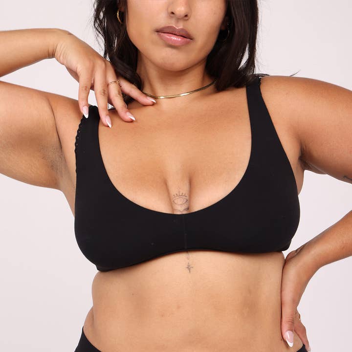 La Coochie - Wholesale Bralette – Women's - Organic Cotton Scoop Bralette11