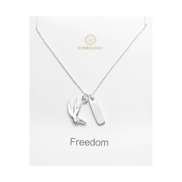 SYMBOLOGY JEWELLERY - Wholesale Pendant/Charm Necklace - Freedom Necklace