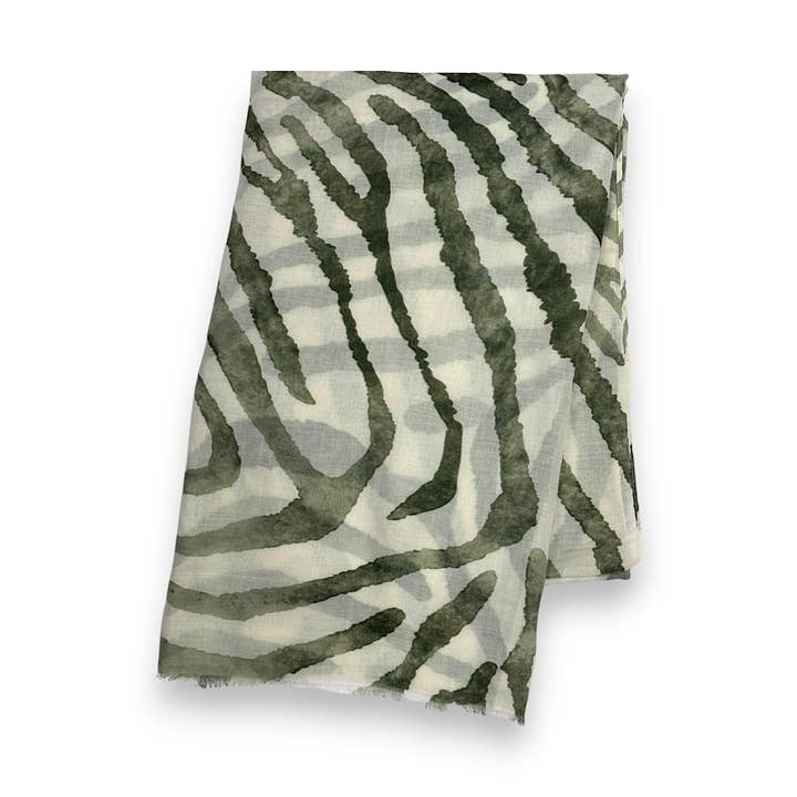 Lili Scarves - Wholesale Scarf - Women's - Summer Zebra Print Scarf