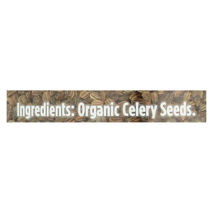 Ware Spark - Wholesale Dried Spice - Spicely Organics - Organic Celery Seeds - Case Of 3 - 1.4 Oz.