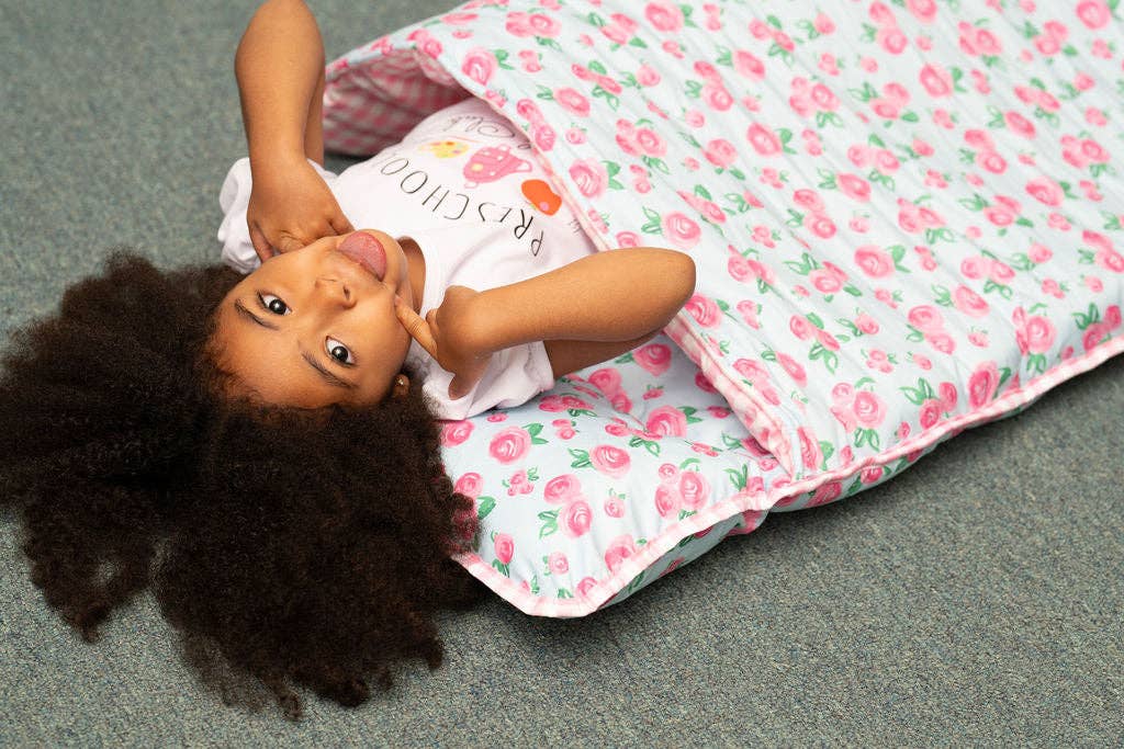 Sugar Bee Clothing - Wholesale Nap Mat - Kids & Baby - Nap Mat - Watercolor Roses8