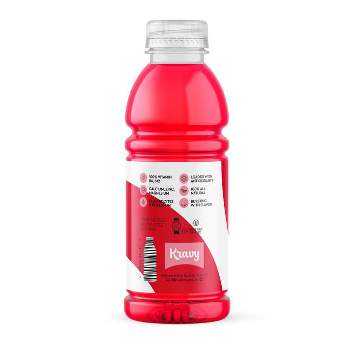 Kravy Foods - Wholesale Flavored/Infused Water (Non-Carbonated) - Kravy Vitamin Splash Dragon Fruit Zero Sugar1