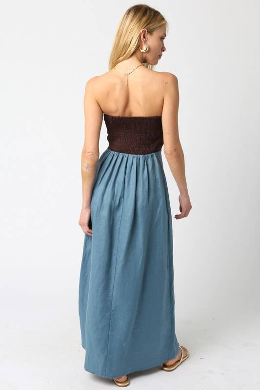 Olivaceous - Wholesale Dress - Women's - Mei Maxi Dress2