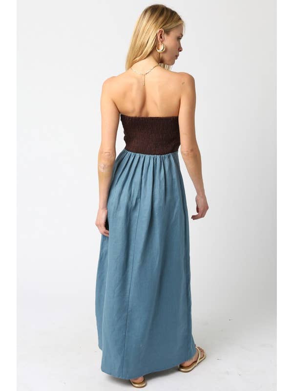 Olivaceous - Wholesale Dress - Women's - Mei Maxi Dress2