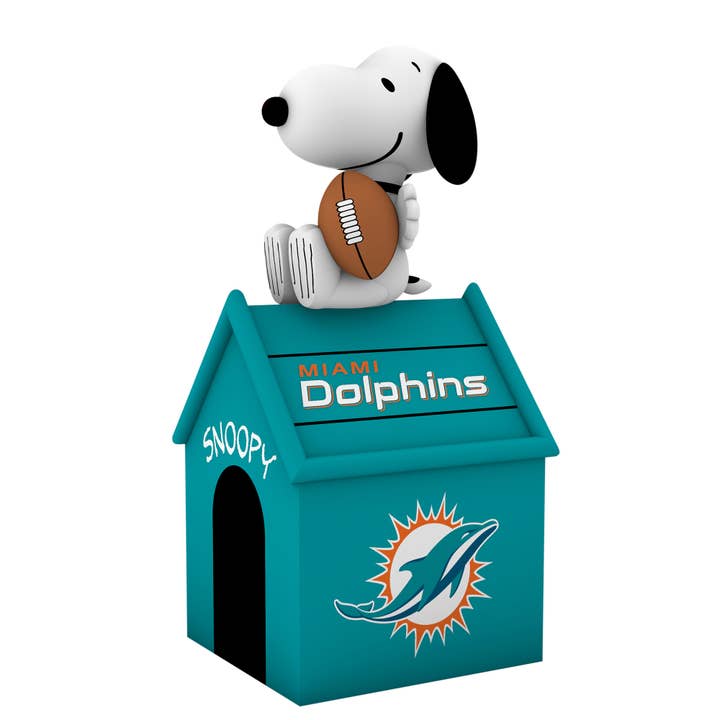 NFL Miami Dolphins Inflatable Snoopy Doghouse for wholesale by Sporticulture