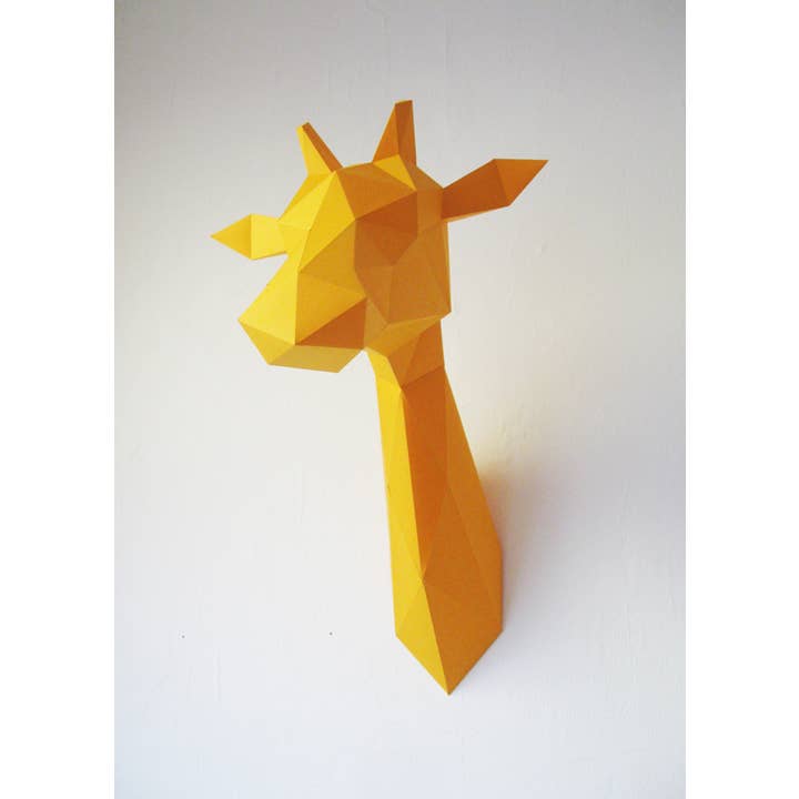 Assembli - Venta al por mayor Papel pintado 3D - Trofeo de pared de jirafa