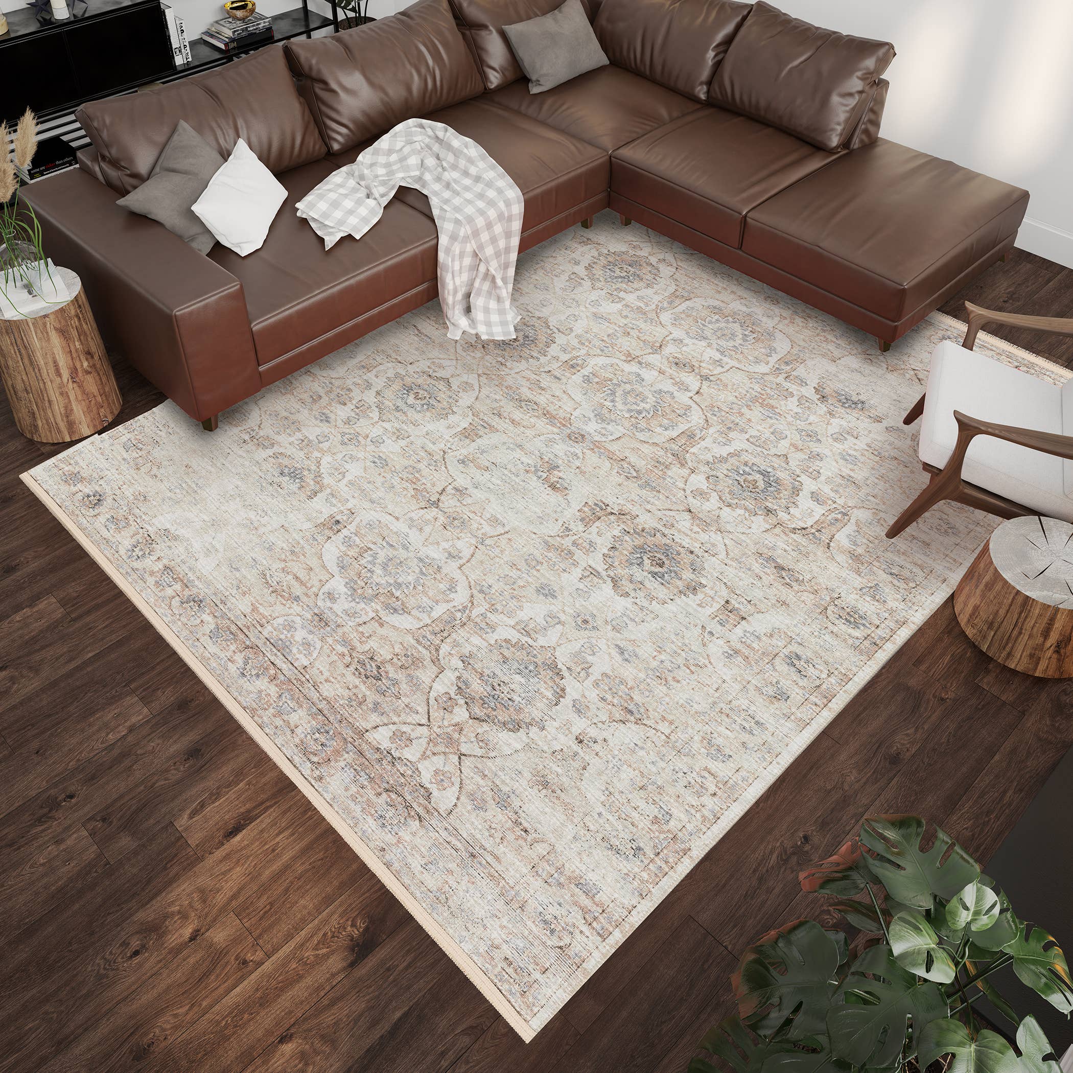 Dalyn Rug - Wholesale Area Rug - Dalyn Indoor/Outdoor Marbella MB5 Ivory Washable7