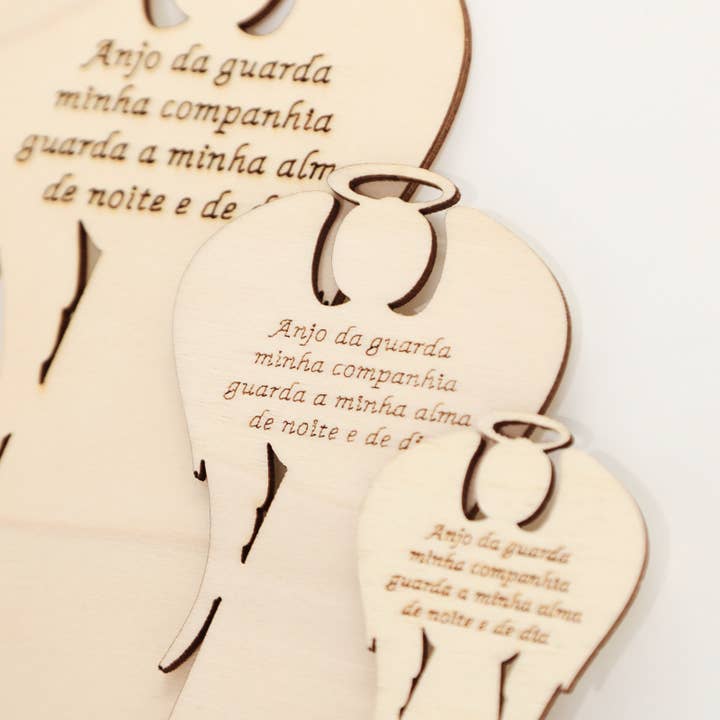 Atiladecor, Artesanato Lda - Wholesale Craft Supplies - Guardian Angel Esguio Med. 11Cm U.V.6Pcs