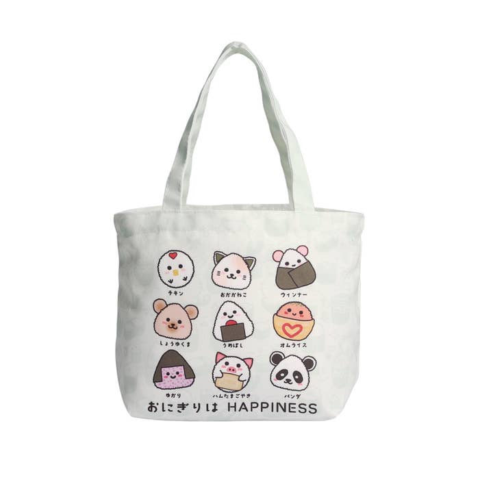 Urban Tokyo - Wholesale Tote Bag - Women's - 9"L Mini Tote Bag Onigiri (5/50)