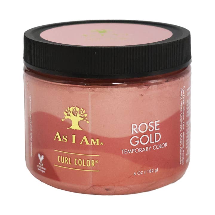 KT Supply - Wholesale Hair Dye - As I Am Curl Color Temporary Color Gel, Rose Gold, 6 oz