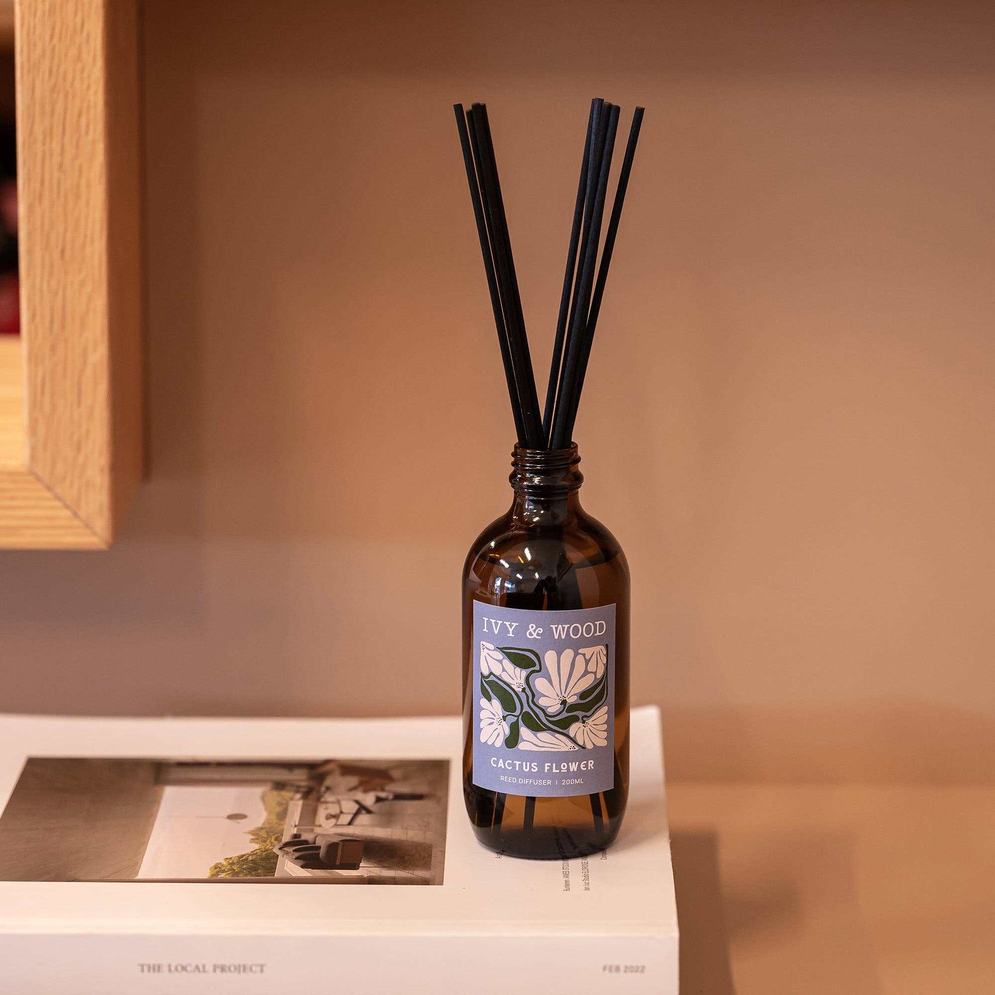 Ivy & Wood - Wholesale Reed Diffuser - Cactus Flower Reed Diffuser1
