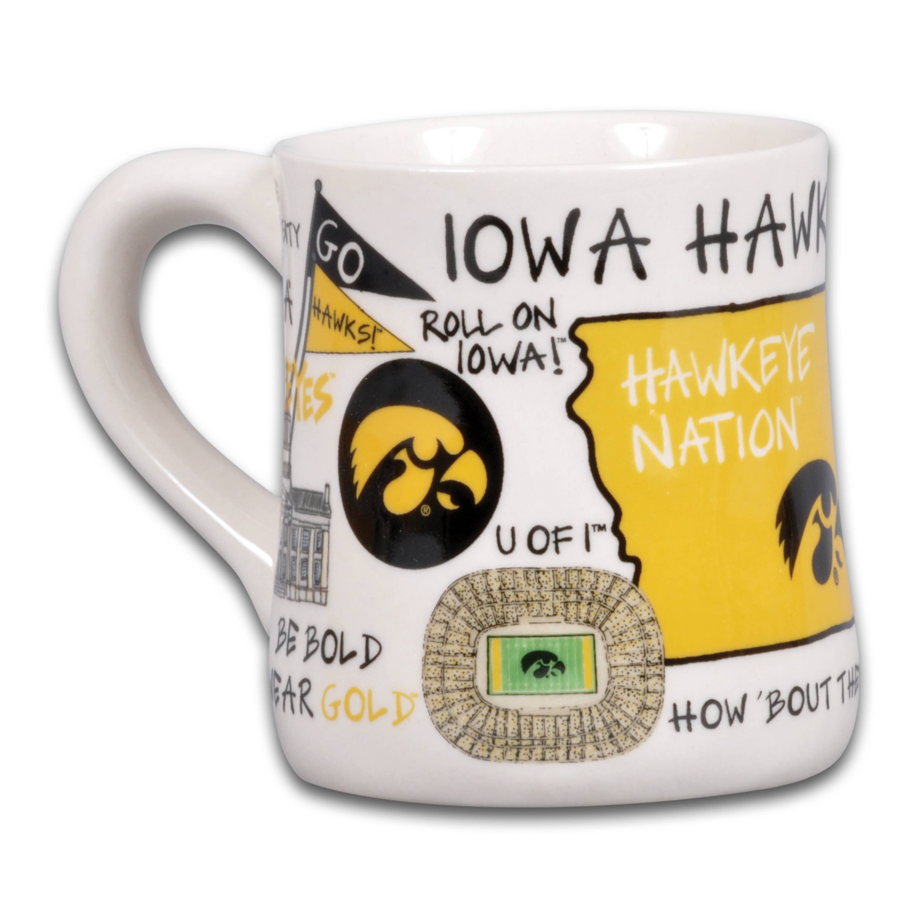 MAGNOLIA LANE - Wholesale Coffee Mug - IOWA Icon Mug0