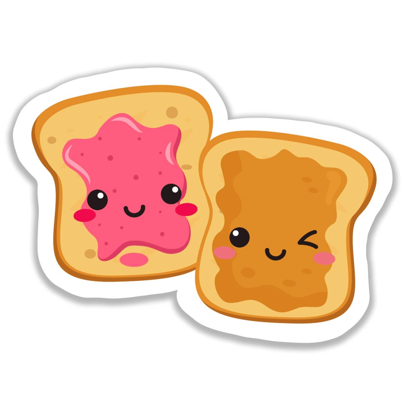 Sweet Humors - Wholesale Sticker - Peanut Butter Jelly Sticker1